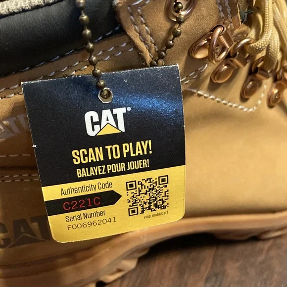 Caterpillar Waterproof Steel Toe Boots - Picture 6 of 12